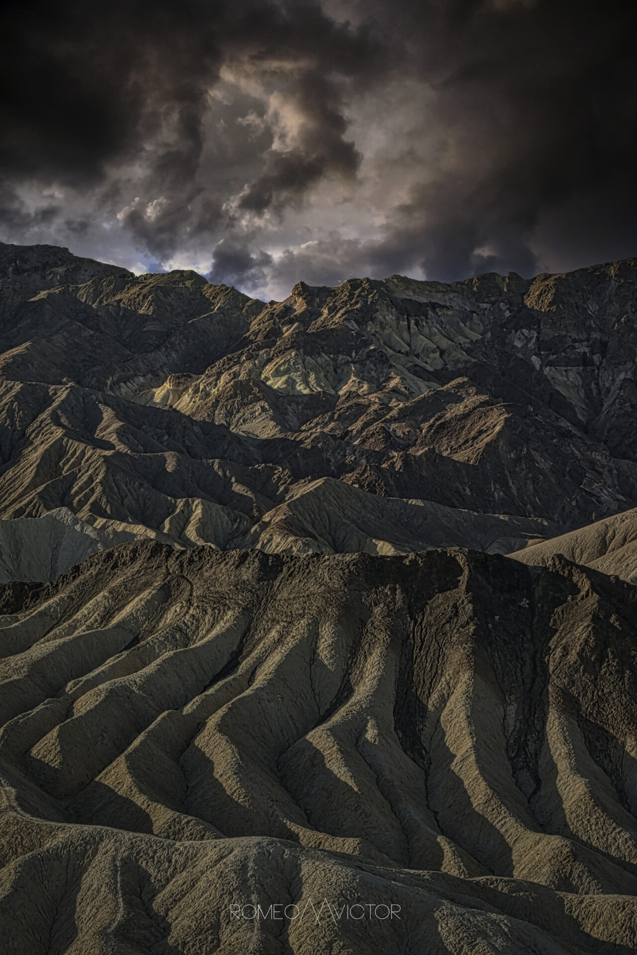 Zabriskie Point Death Valley National Park romeoMvictor
